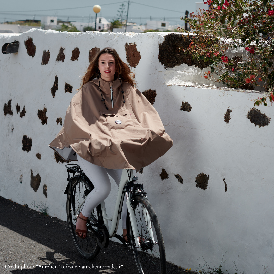 Cape De Pluie Velo Style Poncho Coloris Cap Cod