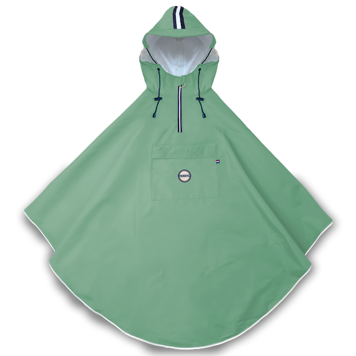 Cape De Pluie Vélo Style Poncho - Coloris Cap Lizard