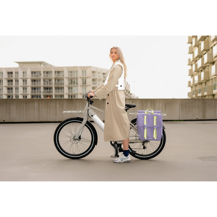 Veste courte réfléchissante pour cycliste urbaine Trench