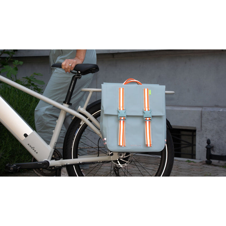 Sacoche Double Imperméable Pour Vélo Urbain - Leon