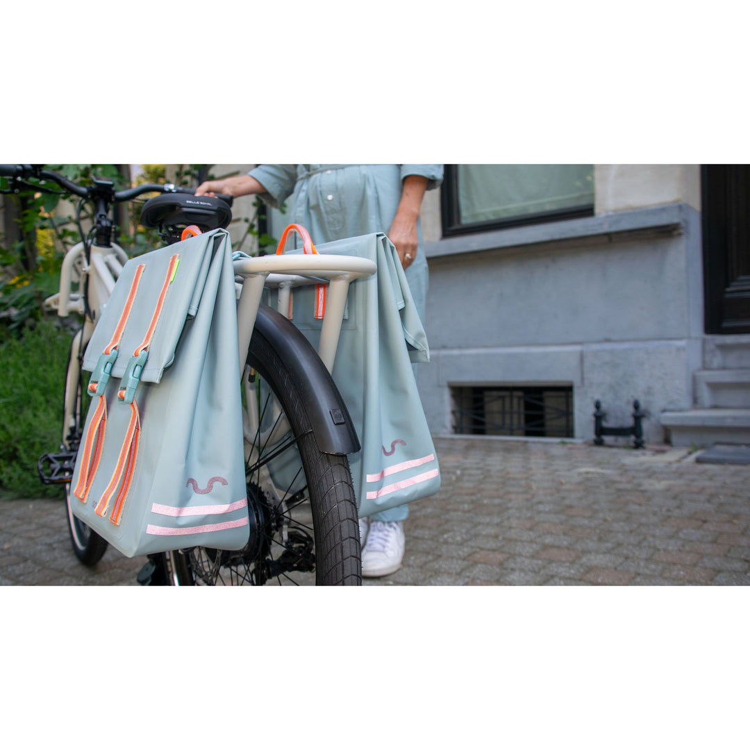 Sacoche Double Imperméable Pour Vélo Urbain - Leon