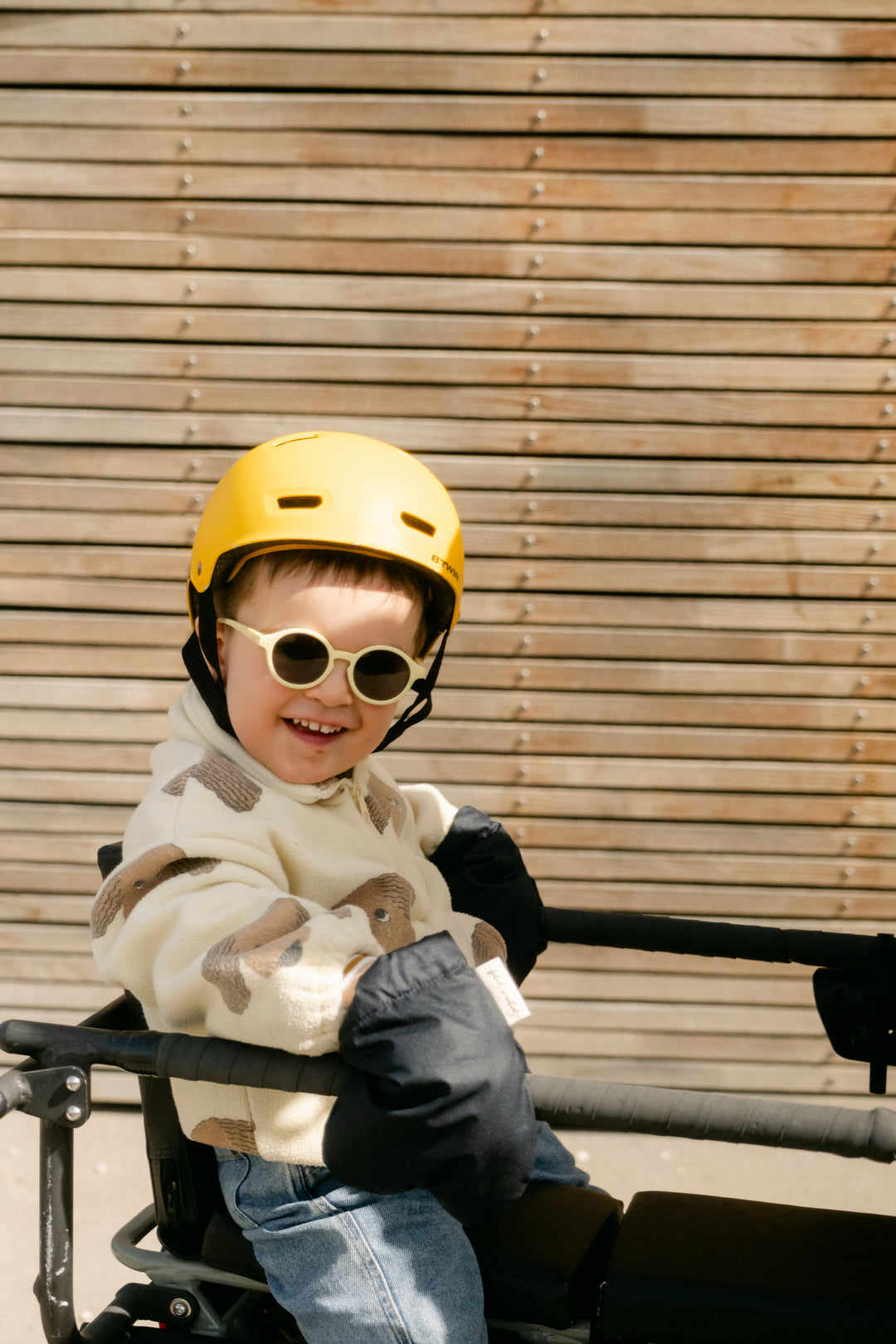 Petits Manchons Enfant Pour Vélo Longtail - Gaston