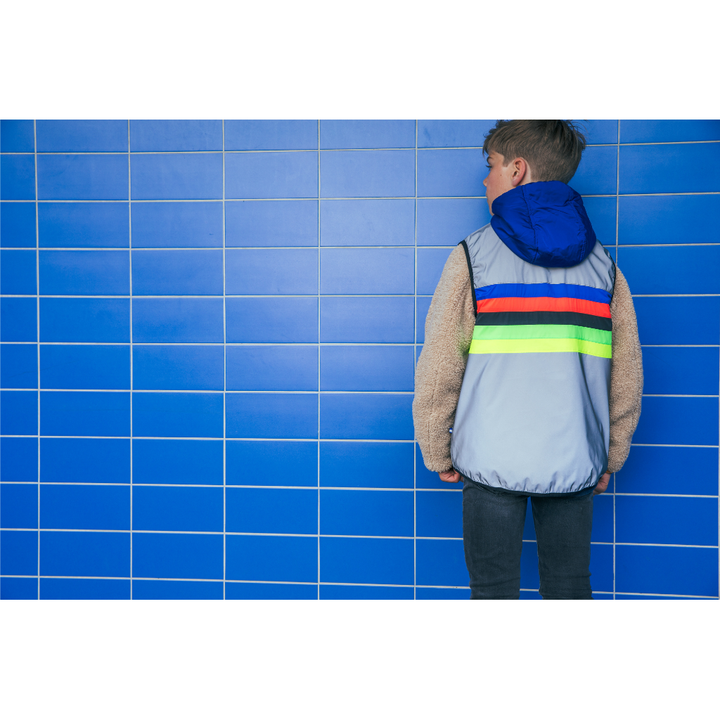 Gilet de visibilité réfléchissant et fluorescent pour enfants Julian