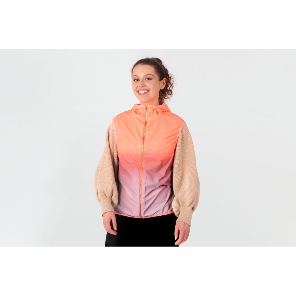 Gilet De Visibilité Et Réfléchissant Couleur Corail - Lori