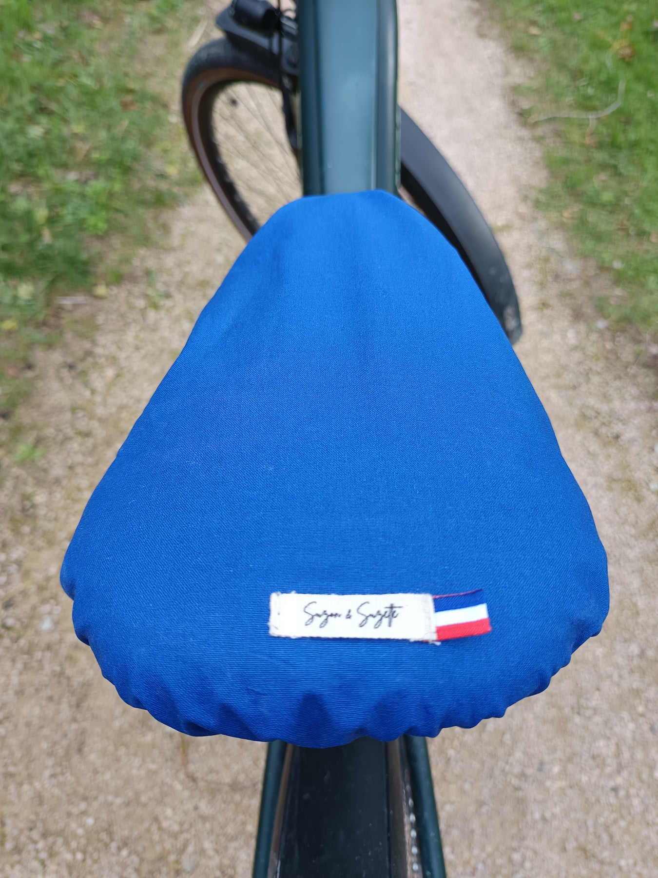 Housse de selle SELLE DALLA VALLE Wave bleu KTM SX/SX-F - EXC Housse de selle SELLE DALLA VALLE Wave bleu KTM SX/SX-F - EXC
