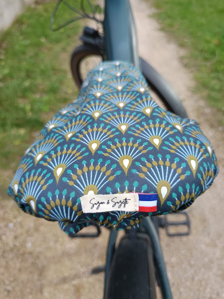 Couvre-Selle De Vélo Imperméable Réversible - Eléonore