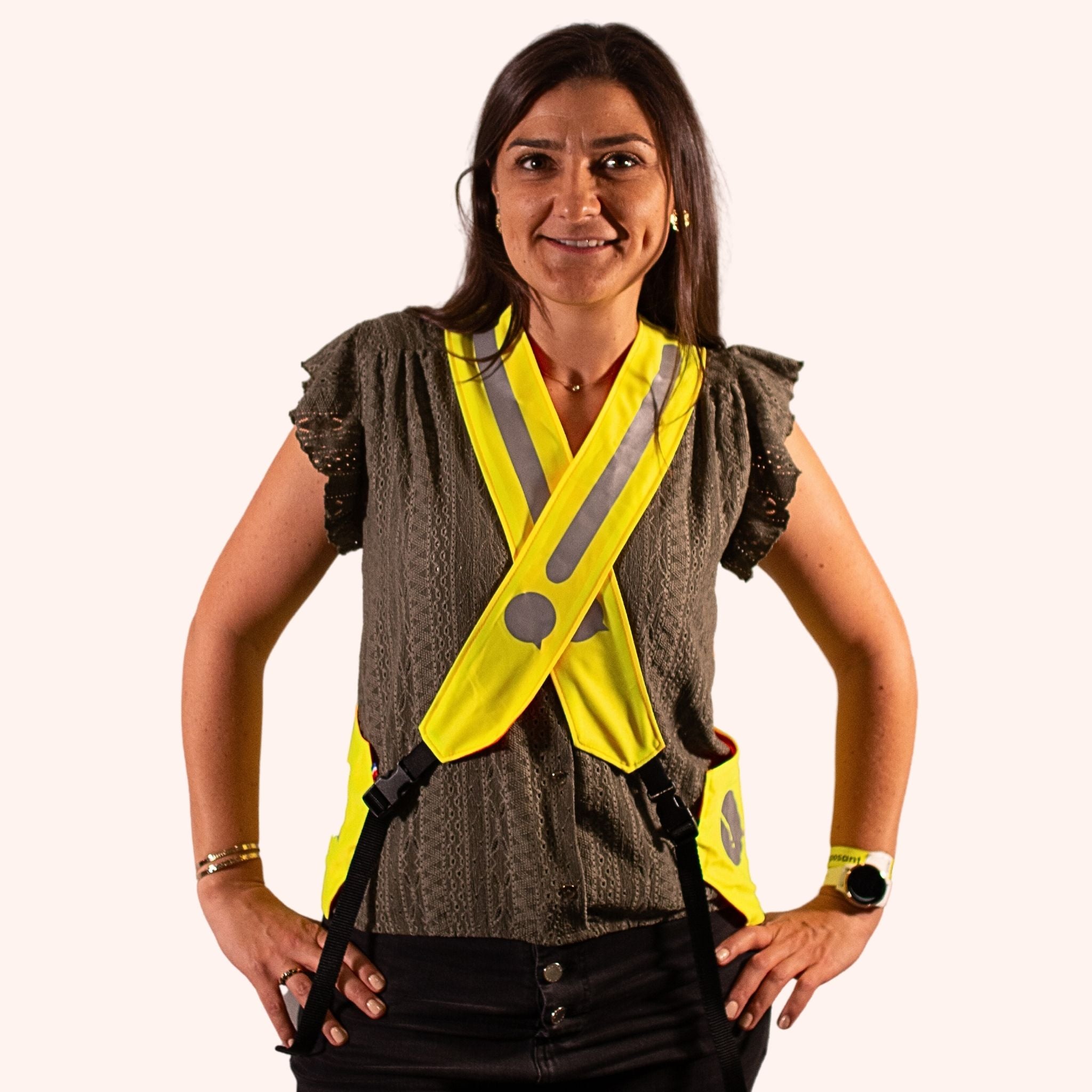 Gilet velo fluo hot sale