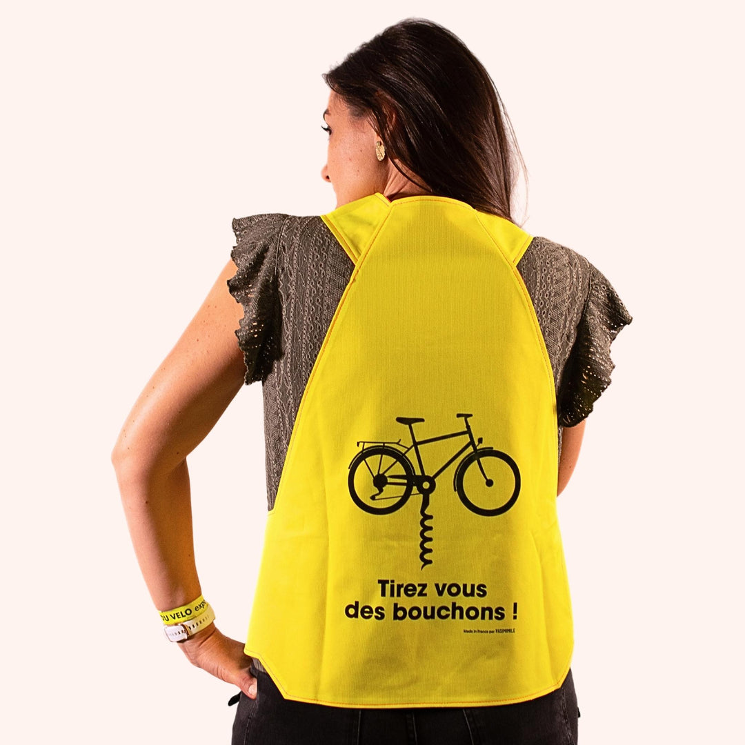 Gilet vélo haute visibilité réversible & imprimé [VASIMIMILE] – Beyond My  Bike