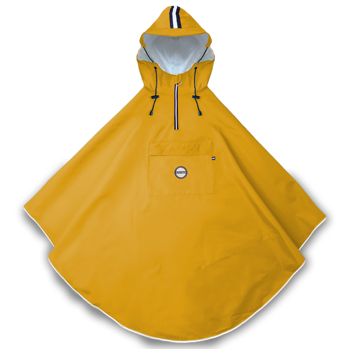 Cape De Pluie Vélo Style Poncho - Coloris Cap Breton