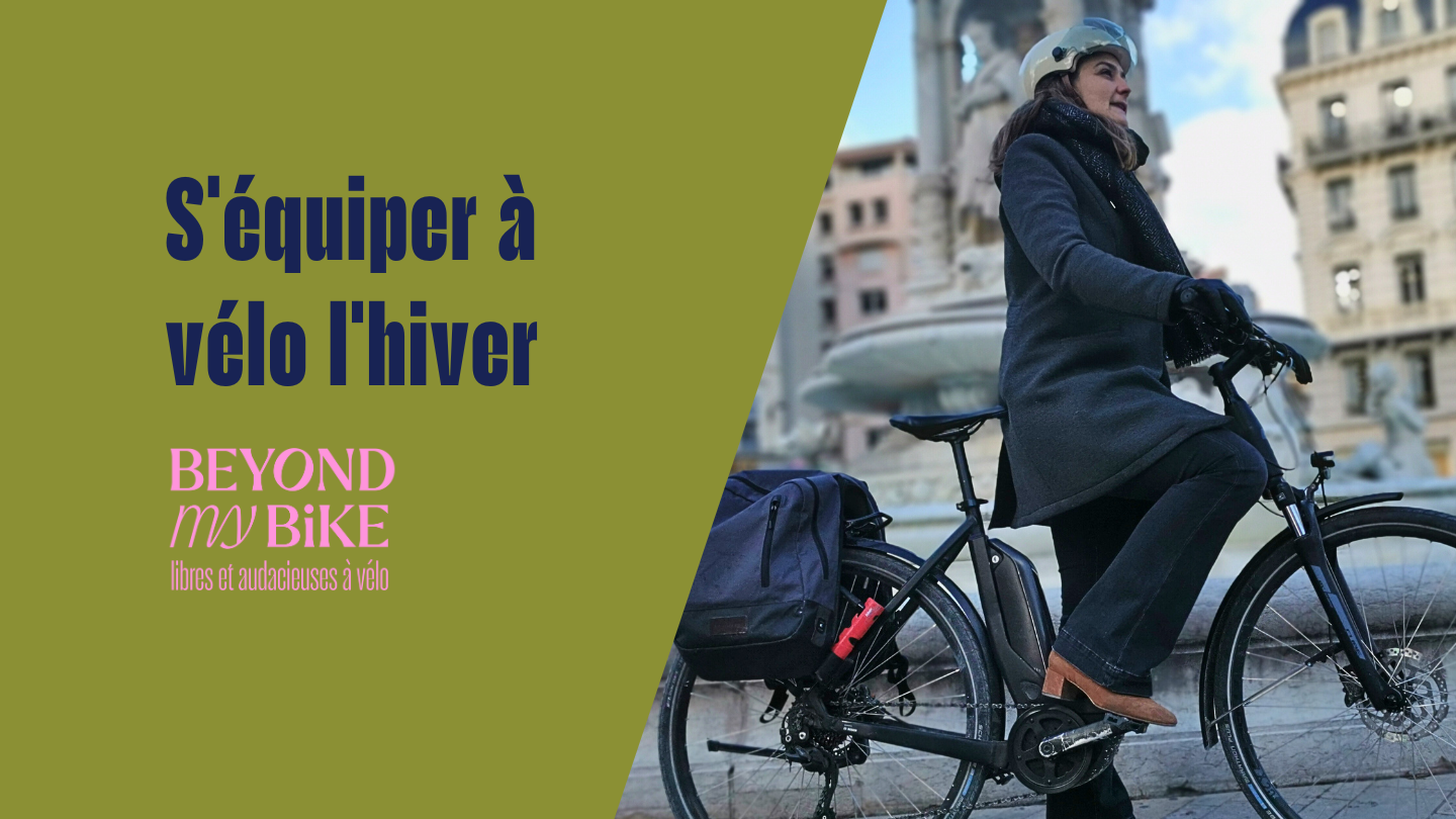 Faire du vélo en hiver sale
