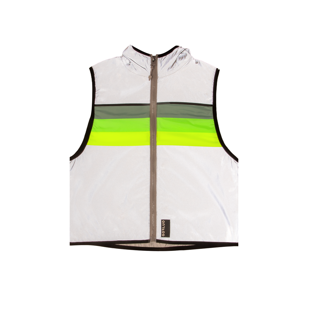 Gilet de visibilité réfléchissant fluorescent pour enfants North