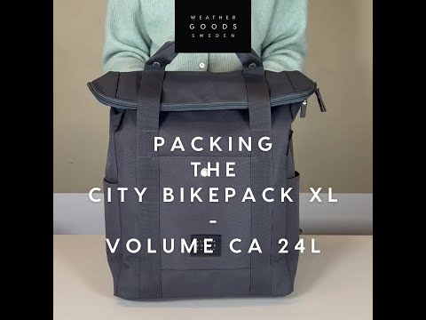 Sac à dos spécial vélo au quotidien grande capacité - City Bikepack XL