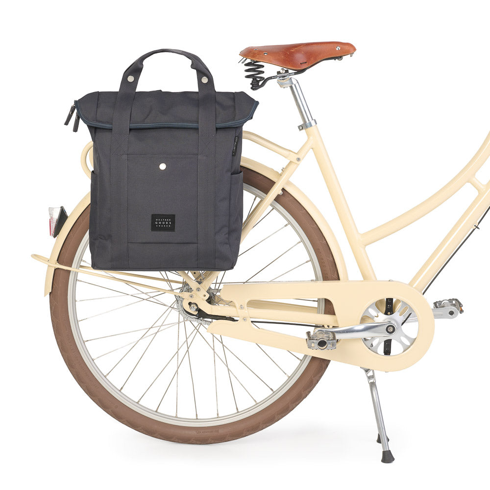 Sacoche Avant De Vélo Oxford 6,8 L - Imperméable, Poche Téléphone Transparente, Fixations Velcro