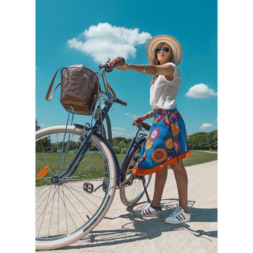 Poncho matelassé Femme ABBESSES - vêtement vélo - pluie, visibilité –  Beyond My Bike