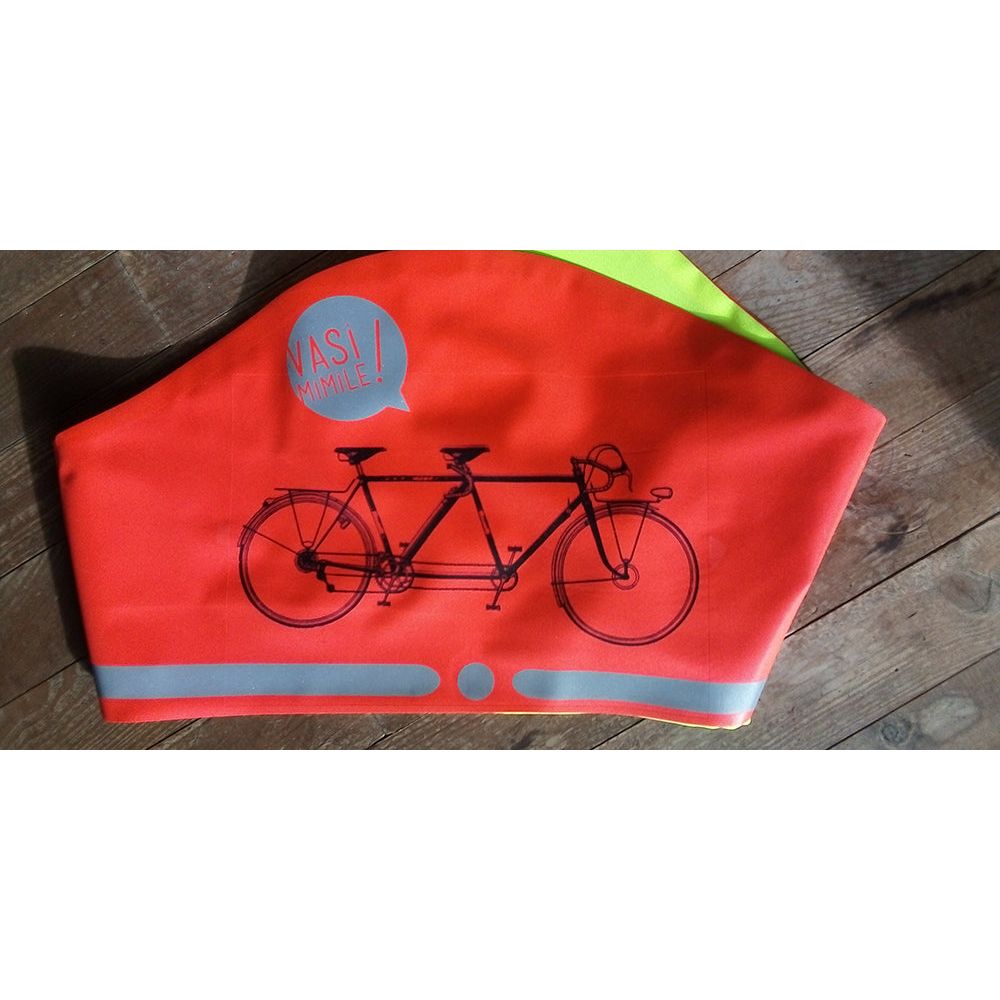 Velo gilet outlet jaune