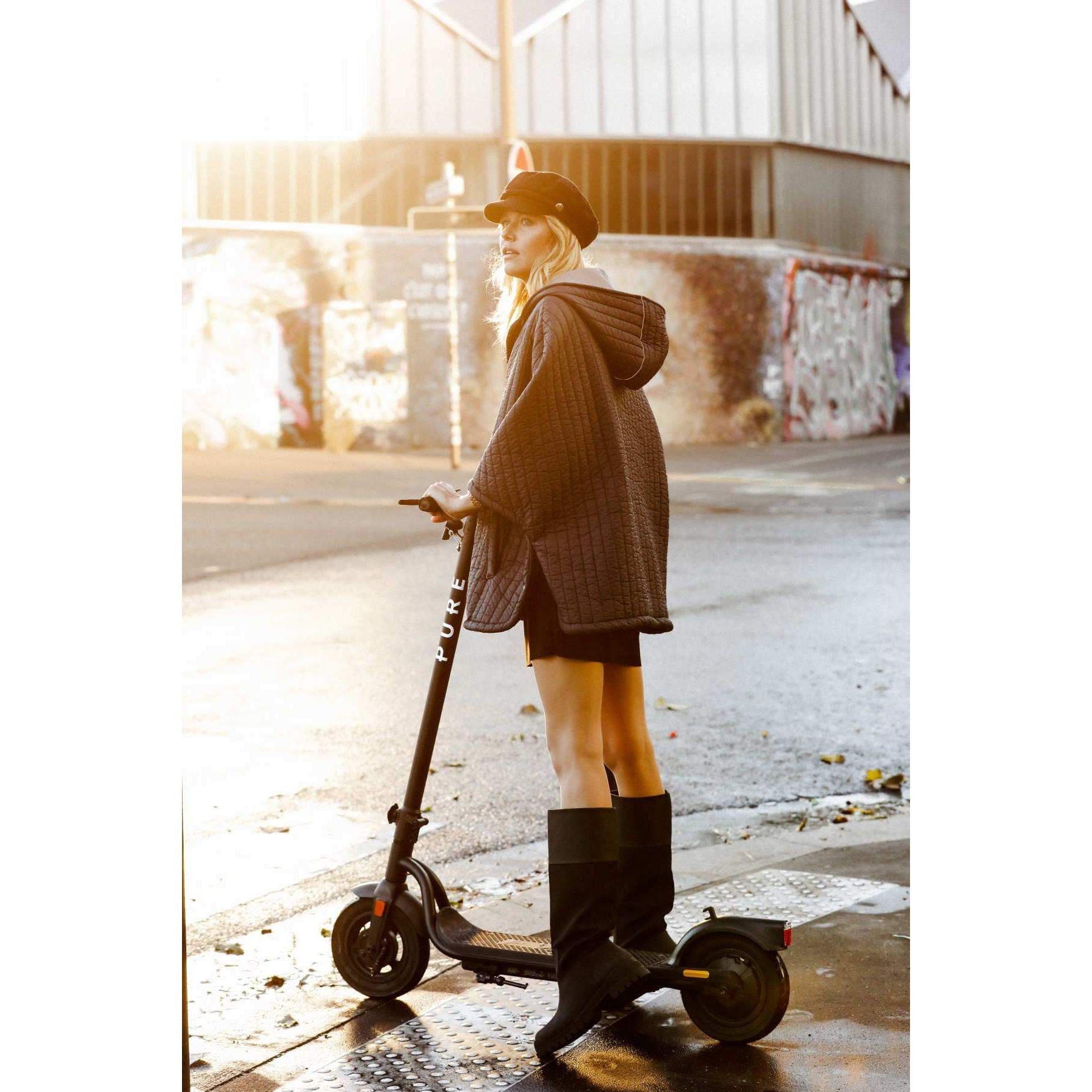 Poncho Velo Matelasse Pour Femme Abbesses